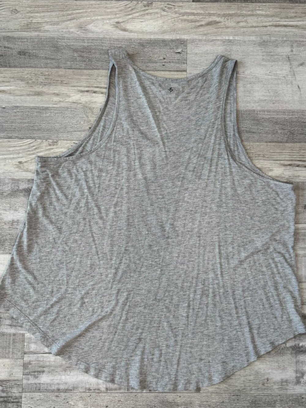 Torrid Active Grey Sleeveless "No Pain No Champagne" Top Size 3X I42 - Picture 5 of 5